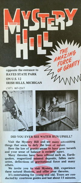 Mystery Hill - Old Brochure 1 (newer photo)